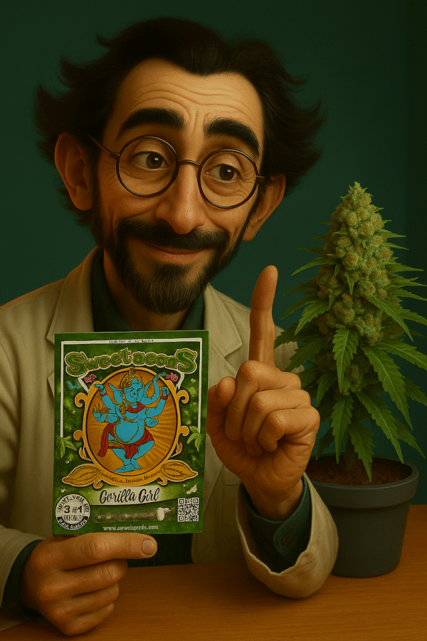 Gorilla Girl Sweet Seeds – Semillas feminizadas con THC alto de Sweet Seeds