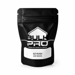 Bulk Pro OZ Kush semillas premium índica de alta producción y aroma cítrico